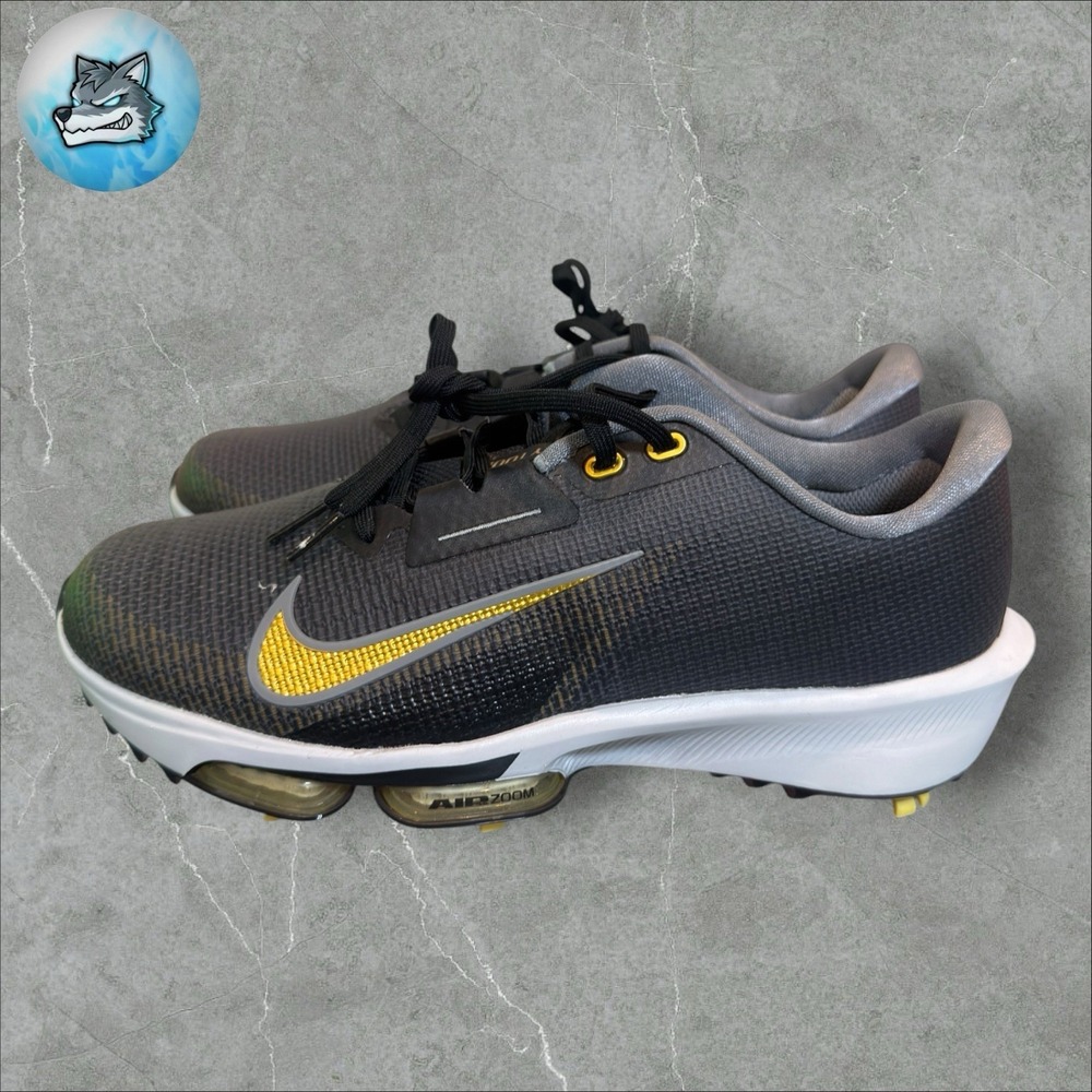 Men's Nike Zoom Infinity Tour TR 2 NEXT% Golf Shoes Black Gold FD0217-003 Sz 9 - Picture 2 of 5